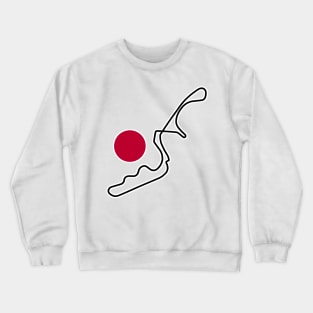 Suzuka Circuit [flag] Crewneck Sweatshirt